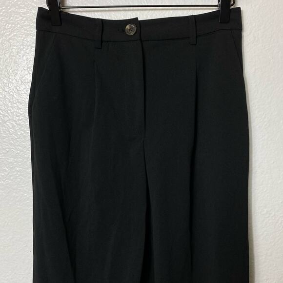 Good Luck Gem Black Women Dress Pants Size Large Polyester Spandex - Picture 4 of 4